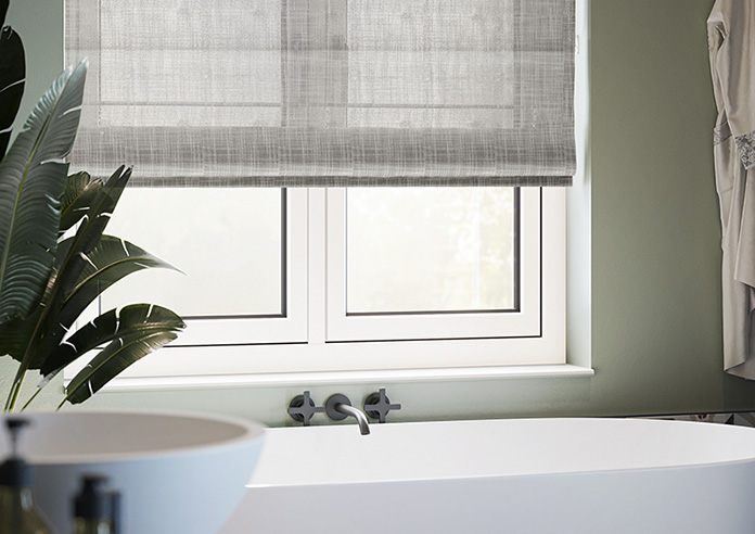 Siena Voile, Elephant Grey - Roman Blind - Image 5